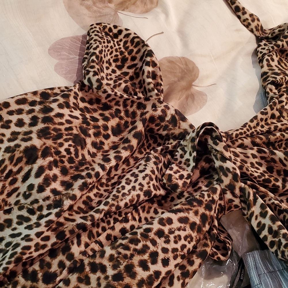 Calvin Klein Animal Print Dress